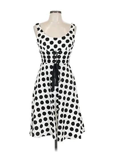 Pre-owned Donna Ricco Casual Dress In Black