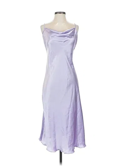 Pre-owned Bebe Cocktail Dress In Purple