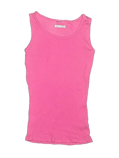 Pre-owned Lamade Kids' Sleeveless T-shirt In Pink