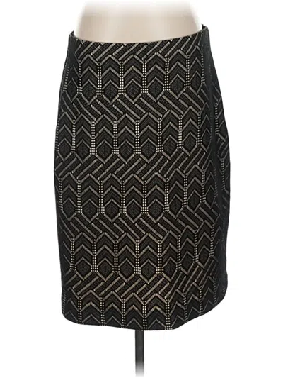 Pre-owned Ann Taylor Factory Formal Skirt In Black