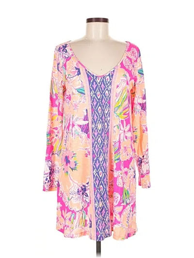 Pre-owned Lilly Pulitzer Casual Dress In Pink