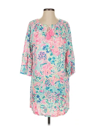 Pre-owned Lilly Pulitzer Casual Dress In Pink