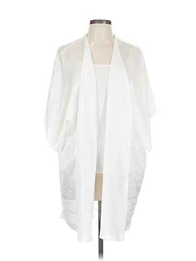 Pre-owned Show Me Your Mumu Kimono In White