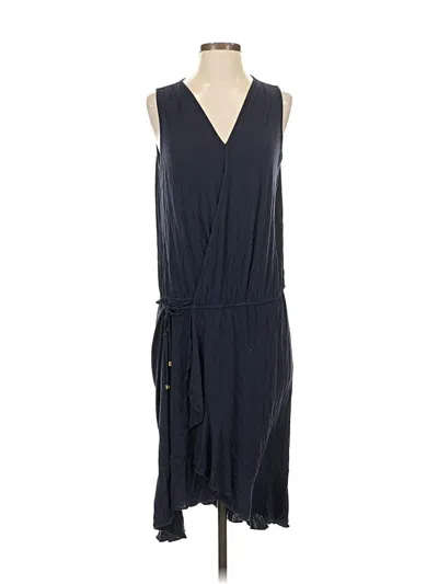 Pre-owned Tory Burch Casual Dress In Blue