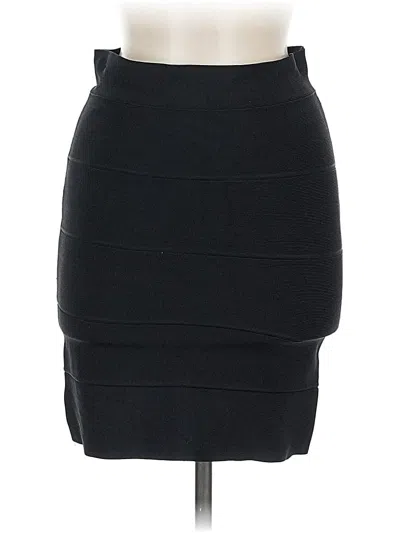 Pre-owned Bcbgmaxazria Casual Skirt In Black