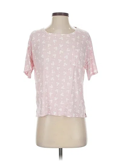 Pre-owned Disney Short Sleeve T-shirt In Pink