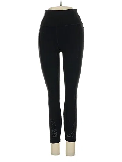Pre-owned Athleta Active Pants In Black