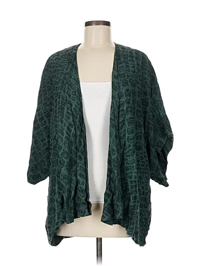 Pre-owned French Connection Kimono In Green