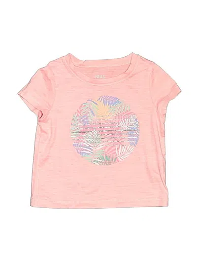 Pre-owned Falls Creek Babies' Short Sleeve T-shirt In Pink
