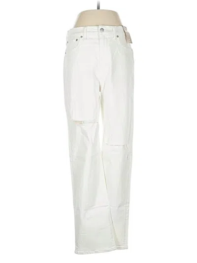 Pre-owned Madewell Jeans In White
