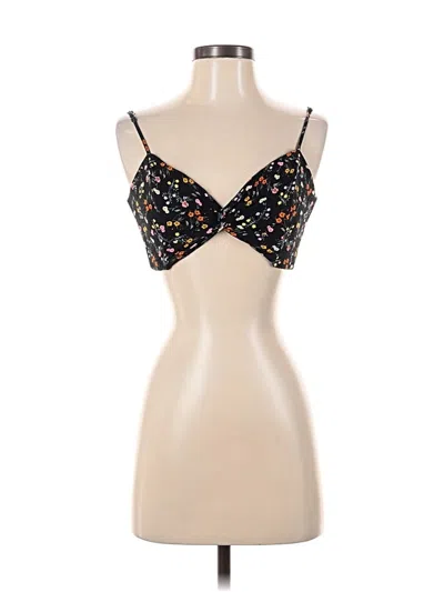 Pre-owned Afrm Sleeveless Blouse In Black