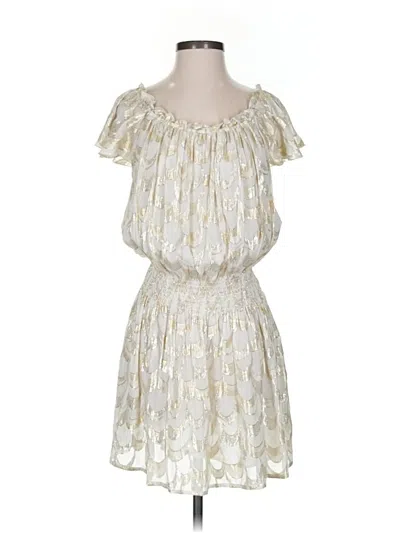 Pre-owned Rachel Zoe Cocktail Dress In White