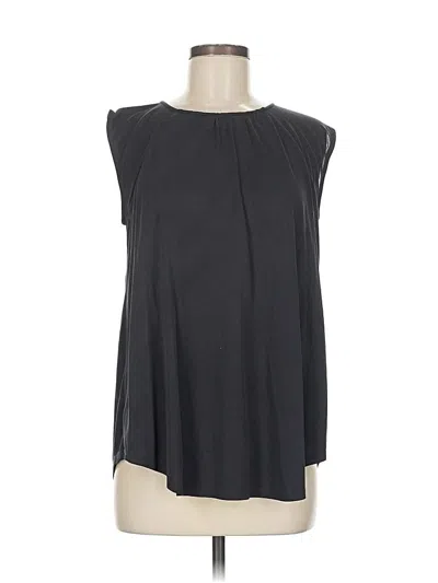 Pre-owned Ann Taylor Loft Sleeveless Blouse In Gray