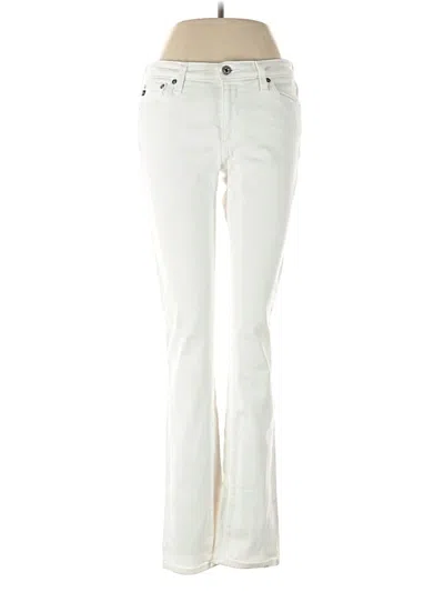 Pre-owned Adriano Goldschmied Jeans In White