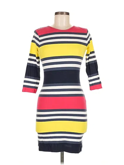 Pre-owned French Connection Casual Dress In Yellow