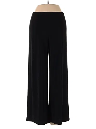 Pre-owned Agb Dress Pants In Black