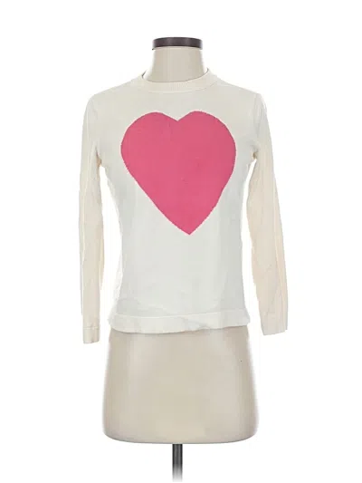 Pre-owned Jones New York Sweatshirt In White