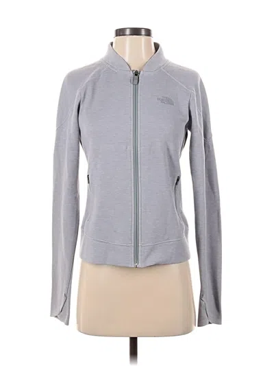 Pre-owned The North Face Track Jacket In Gray