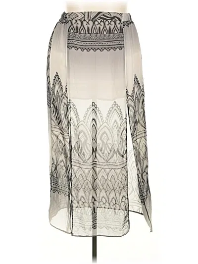 Pre-owned River Island Casual Skirt In White