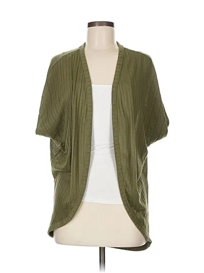 Pre-owned Aéropostale Cardigan Sweater In Green