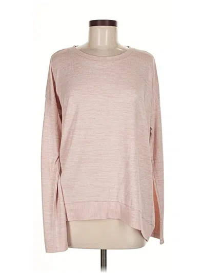 Pre-owned Gap Long Sleeve T-shirt In Pink