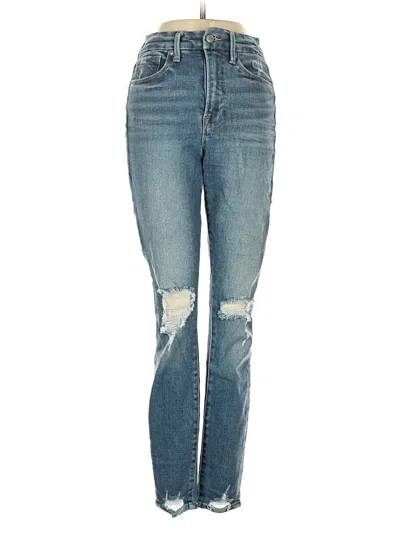 Pre-owned Good American Jeans In Blue