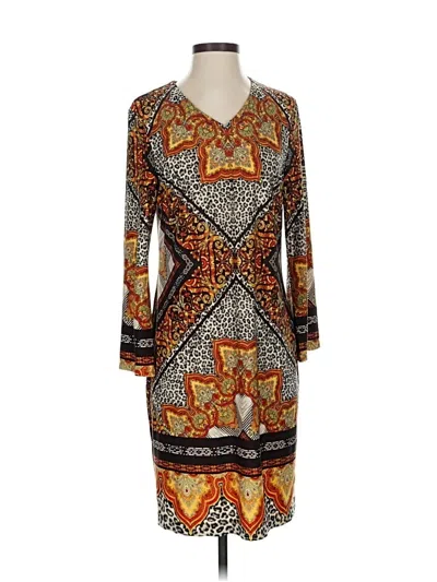 Pre-owned Chico's Casual Dress In Brown