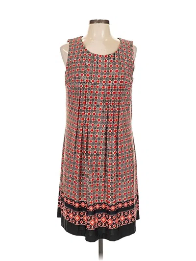 Pre-owned Perceptions Casual Dress In Orange