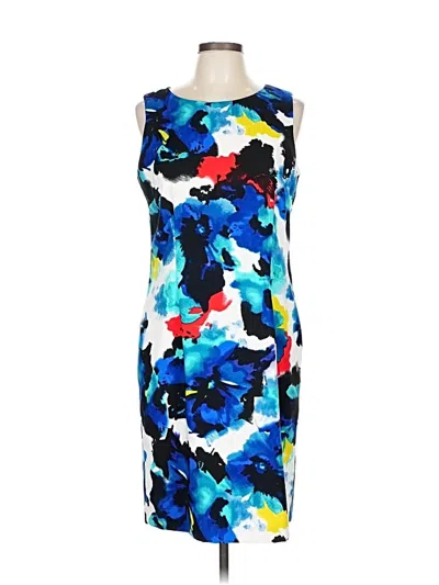 Pre-owned Mario Serrani Cocktail Dress In Blue