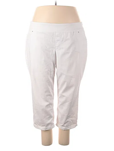 Pre-owned Counterparts Casual Pants In White