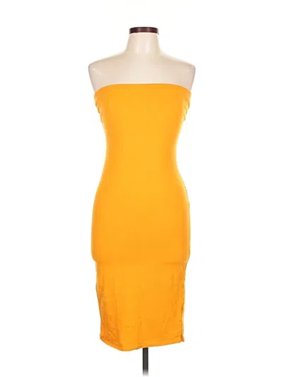 Pre-owned Fashion Nova Cocktail Dress In Orange