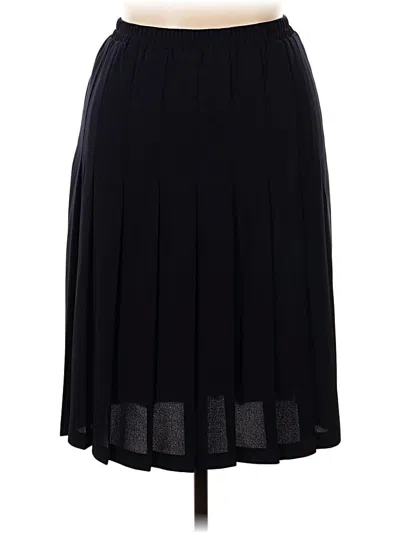 Pre-owned Brownstone Studio New York Formal Skirt In Black