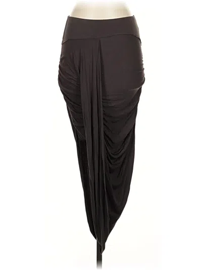 Pre-owned Free People Formal Skirt In Black