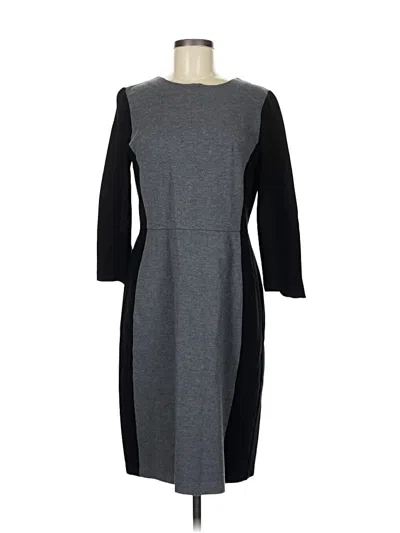 Pre-owned Talbots Casual Dress In Gray