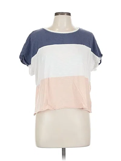 Pre-owned Z Supply Short Sleeve T-shirt In Pink