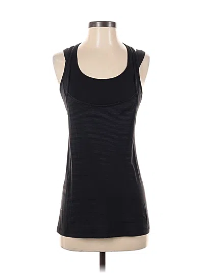 Pre-owned Lululemon Athletica Active Tank Top In Black