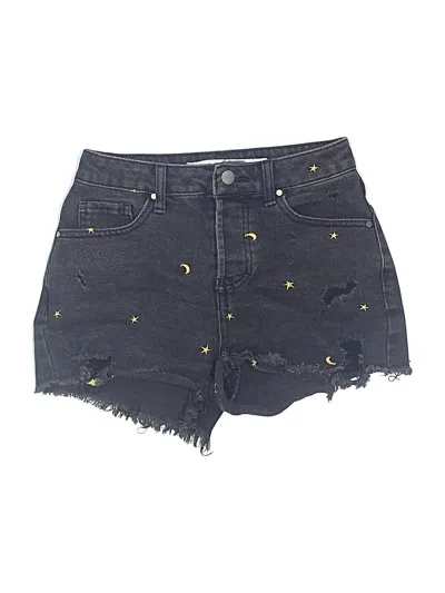Pre-owned Tinseltown Denim Shorts In Black
