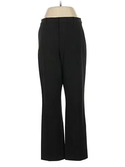 Pre-owned Uniqlo Dress Pants In Black