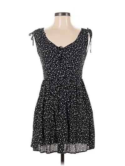 Pre-owned Band Of Gypsies Casual Dress In Black