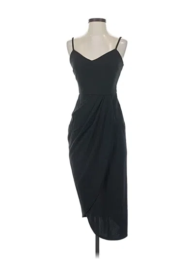 Pre-owned Mi Ami Cocktail Dress In Black