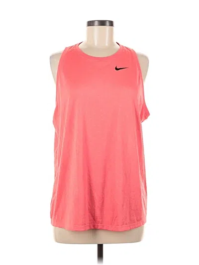 Pre-owned Nike Active Tank Top In Pink