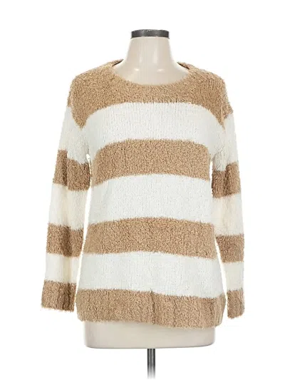 Pre-owned Talbots Pullover Sweater In Brown