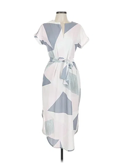 Pre-owned Ecowish Casual Dress In Gray