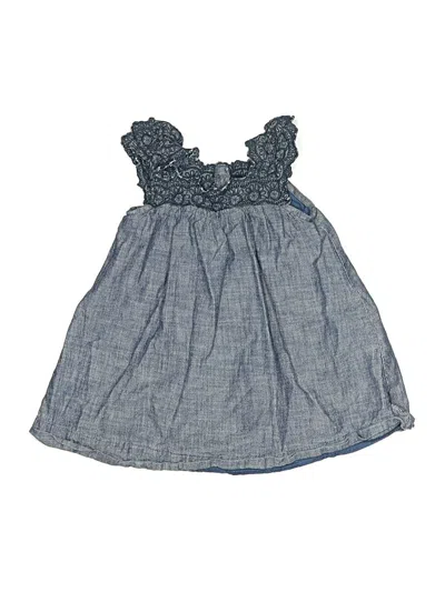 Pre-owned Baby Gap Kids' Dress In Blue