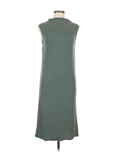 Pre-owned Hem & Thread Casual Dress In Green