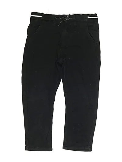 Pre-owned Zara Kids' Casual Pants In Black