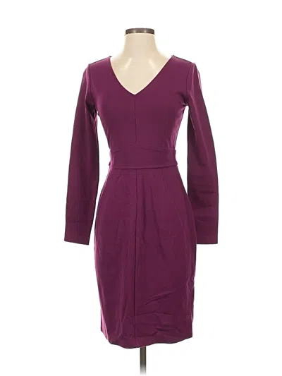 Pre-owned Lark & Ro Cocktail Dress In Burgundy