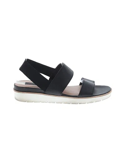 Pre-owned Steven By Steve Madden Sandals In Black