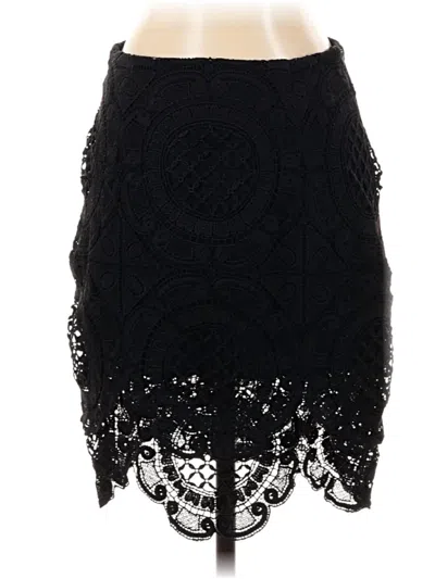 Pre-owned Storee Formal Skirt In Black