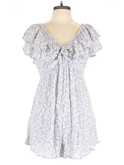 Pre-owned Allie Rose Casual Dress In Blue